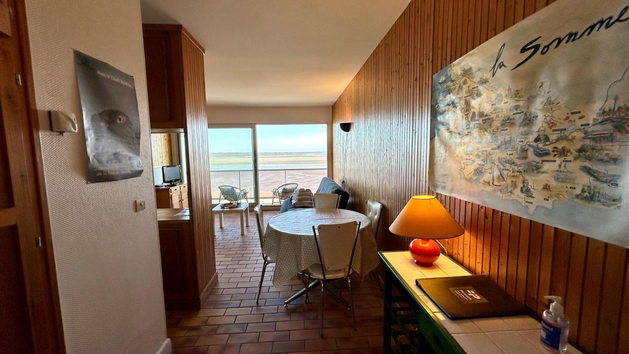 Studio Avec Balcon, Vue Panoramique Sur La Baie Le Crotoy Eksteriør billede
