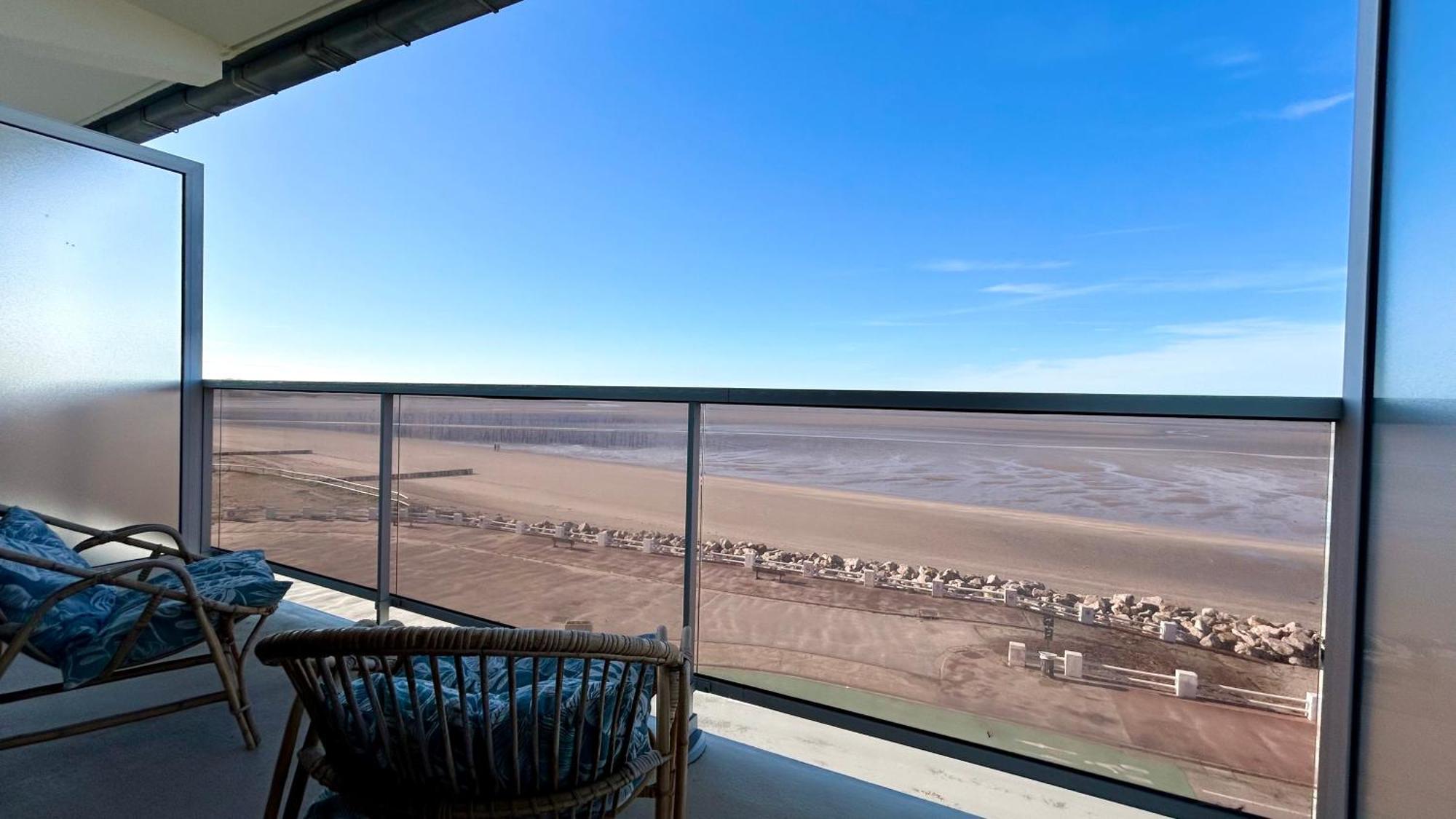 Studio Avec Balcon, Vue Panoramique Sur La Baie Le Crotoy Eksteriør billede
