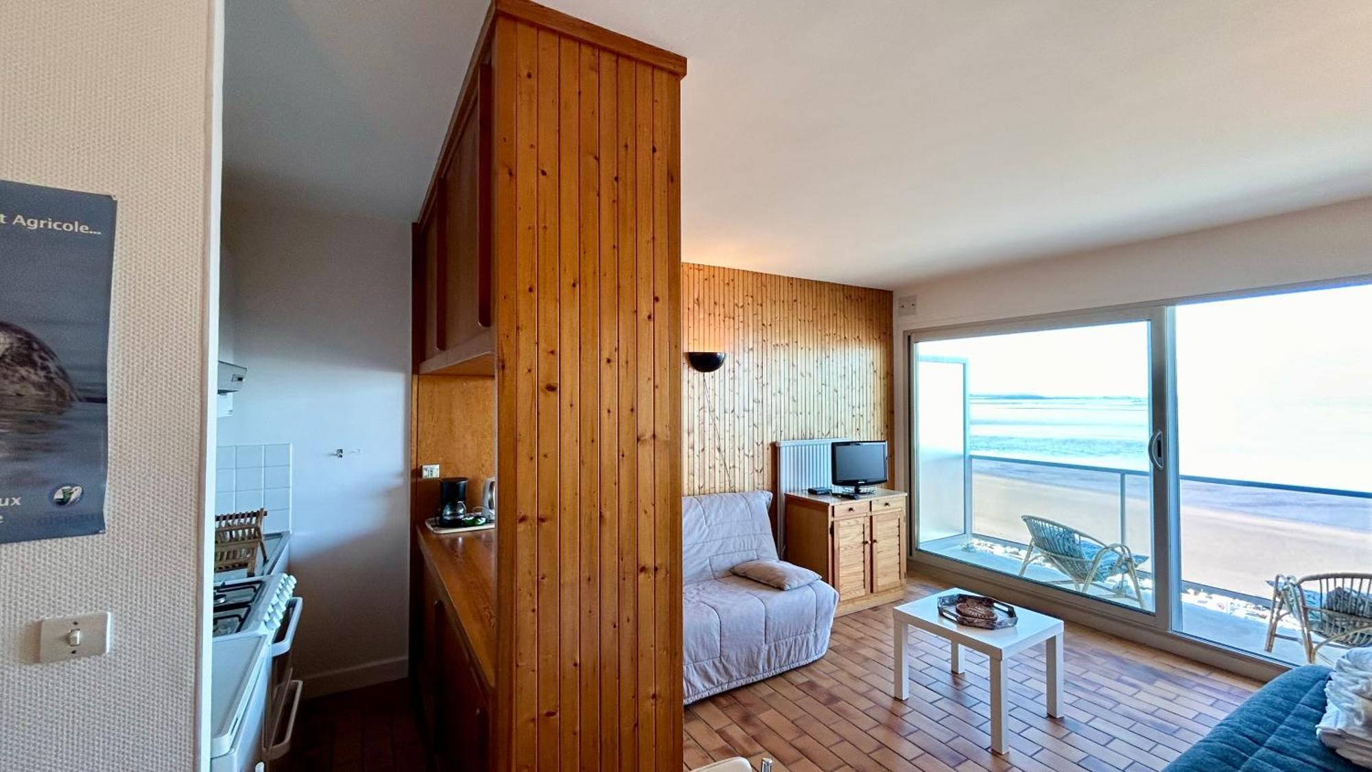Studio Avec Balcon, Vue Panoramique Sur La Baie Le Crotoy Eksteriør billede