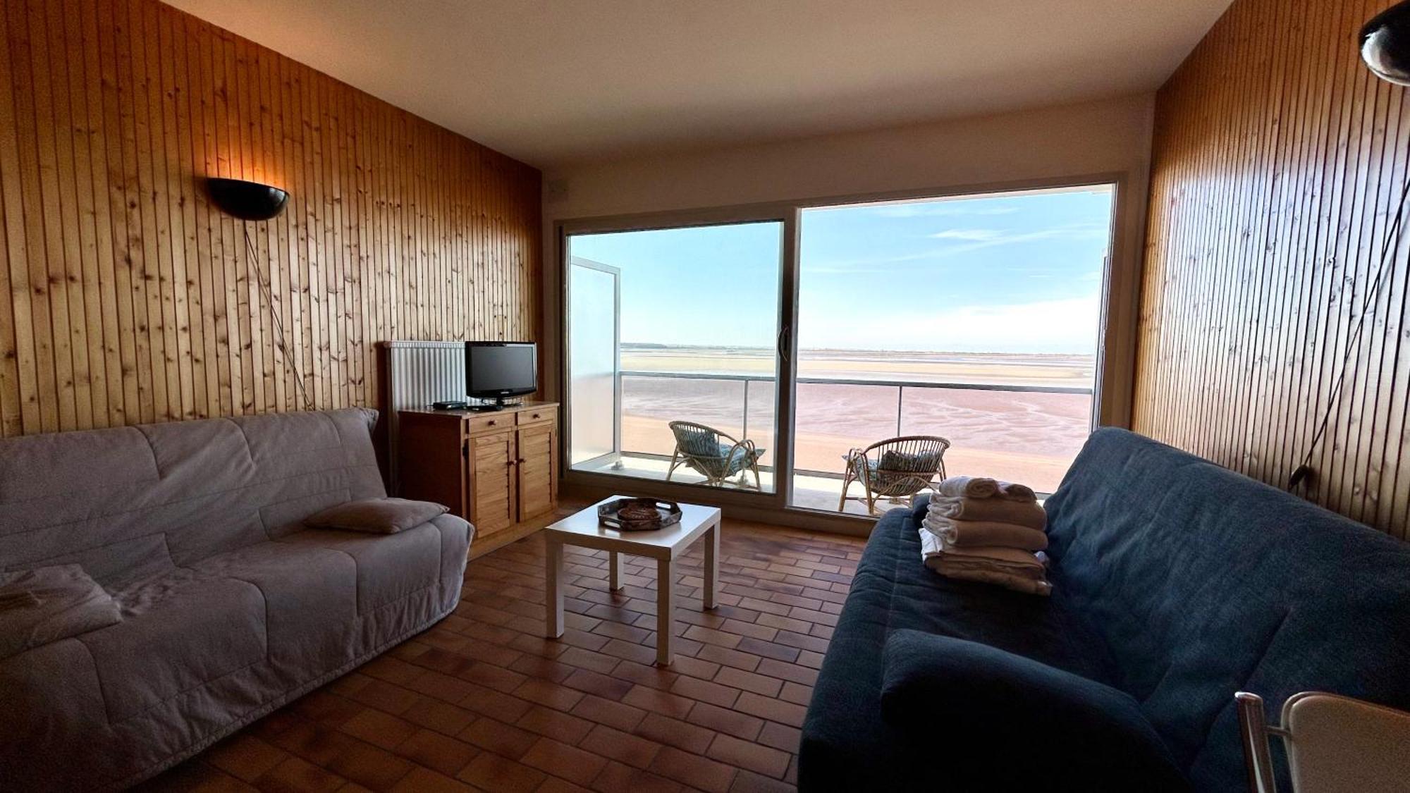 Studio Avec Balcon, Vue Panoramique Sur La Baie Le Crotoy Eksteriør billede